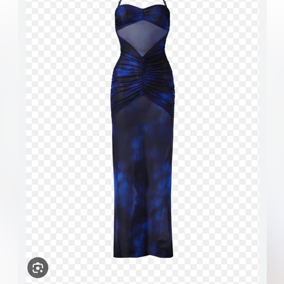 SYDNEY LANE BRONTE GATHERED MESH DRESS - Picture 5 of 14